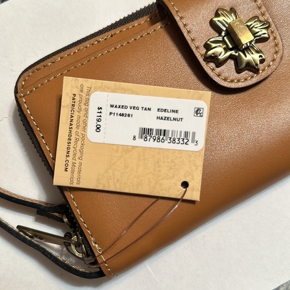 Patricia Nash Leather Edeline Wristlet Wallet - Picture 6 of 7